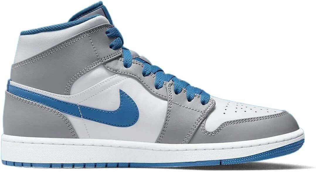 Кроссовки Air Jordan 1 Mid Mystic Navy Mint Foam 554724-413 Размер — фото 2