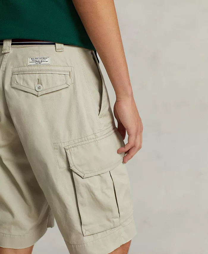 Мужские шорты, 10.5" Classic Gellar Cargos Polo Ralph Lauren, синий — фото 4