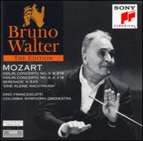

CD диск Mozart / Francescatti / Walter: Violin Concerto 3&4
