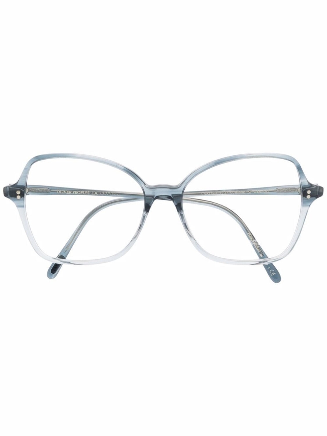 

Oliver Peoples очки в массивной оправе, синий