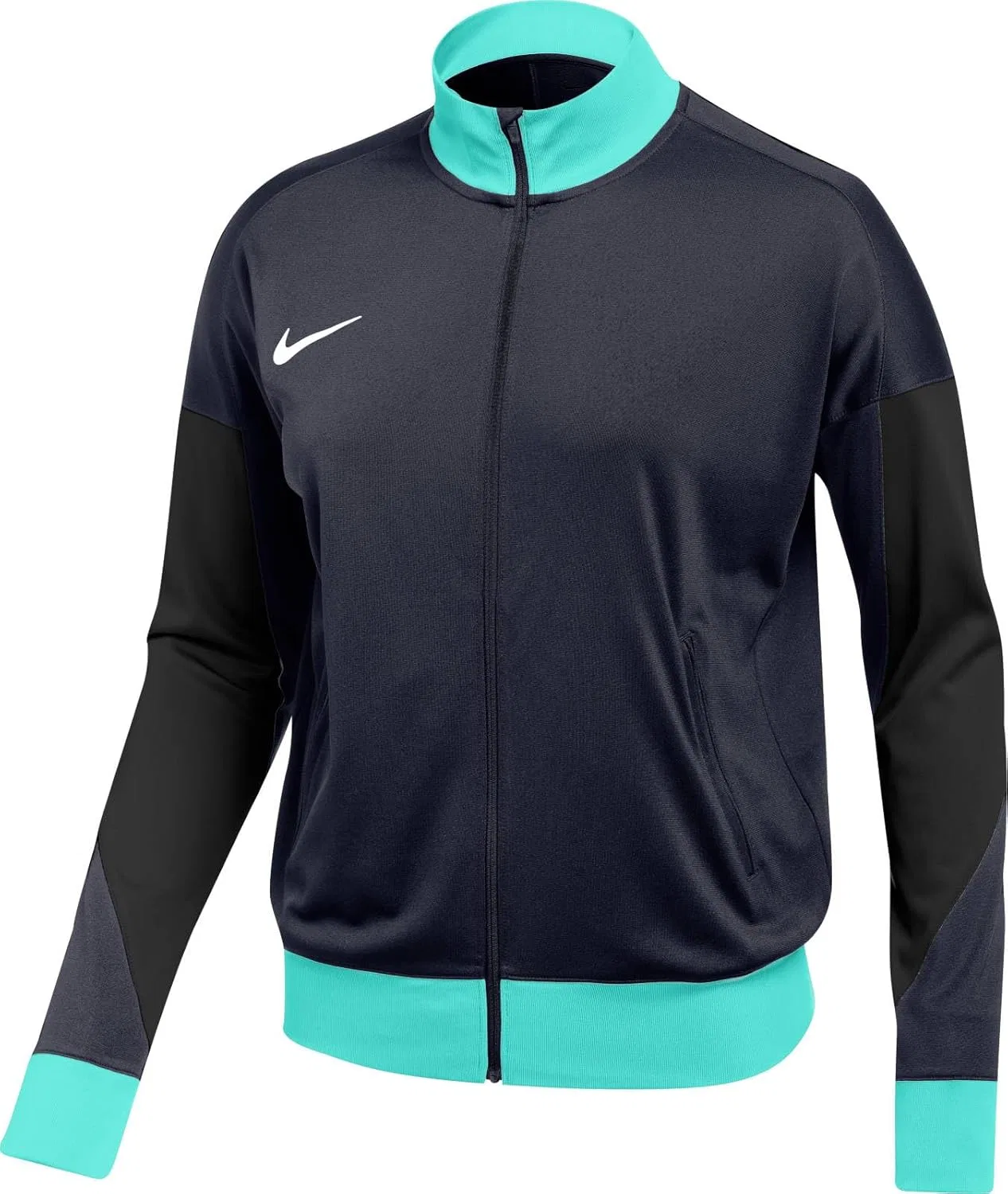 Куртка для активного отдыха женская Nike, цвет Obsidian/Black/Hyper/White