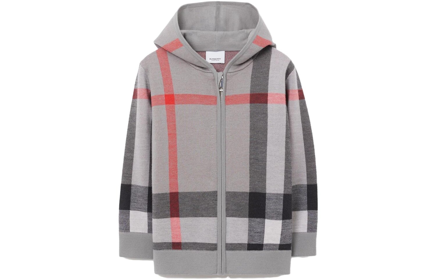 

Детская толстовка Burberry, цвет Charcoal Gray