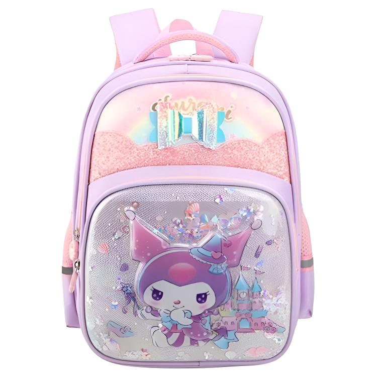 

Sanrio Полиэстеровый рюкзак Regular Kids' Purple Kuromi, Фиолетовый, Sanrio Полиэстеровый рюкзак Regular Kids' Purple Kuromi