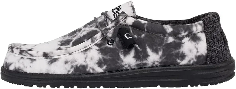 Мужские лоферы Hey Dude Wally, Thunderstruck Tie Dye HEYDUDE