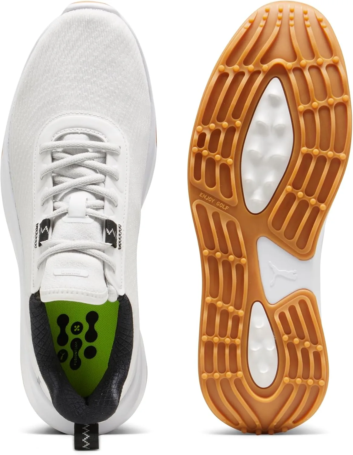 Мужские кроссовки для гольфа PUMA Fusion Crush Sport, черный/серый — фото 4