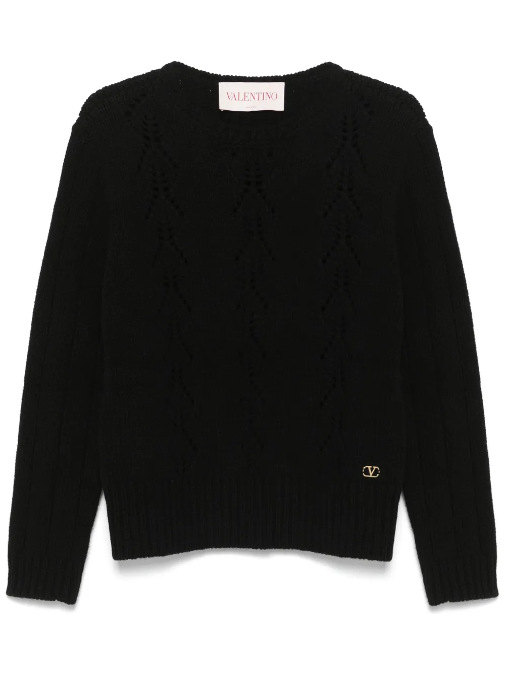 

Свитер с логотипом VLogo Signature VALENTINO GARAVANI, черный