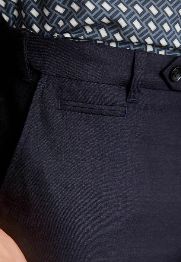 Классические фирменные брюки для костюма Next, Navy Blue