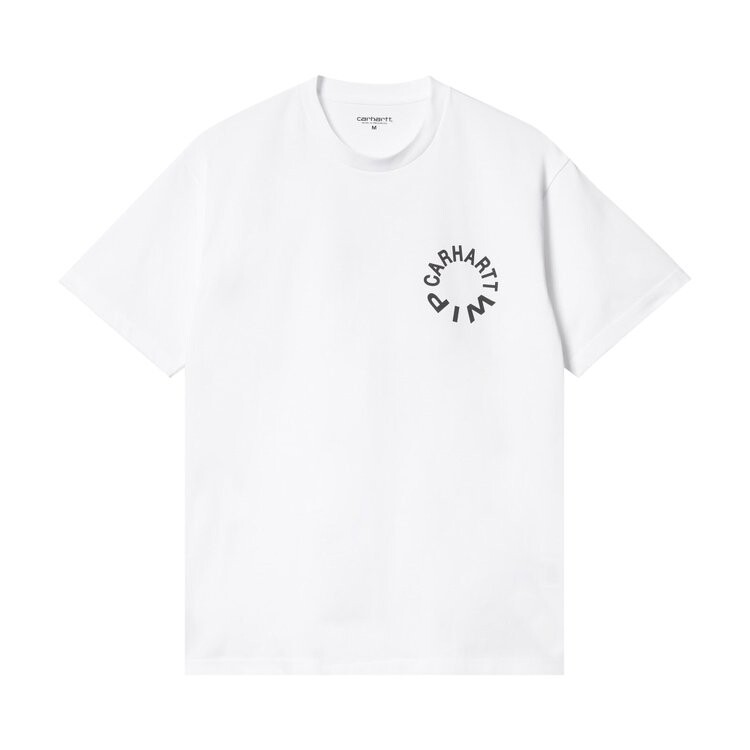

Футболка Carhartt WIP Short-Sleeve Work Varsity 'White', белый