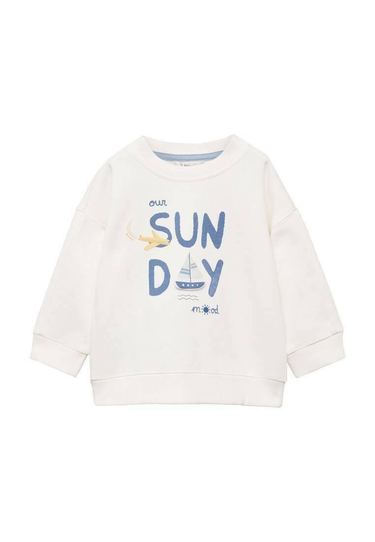 

Толстовка Mango Kids, слоновая кость