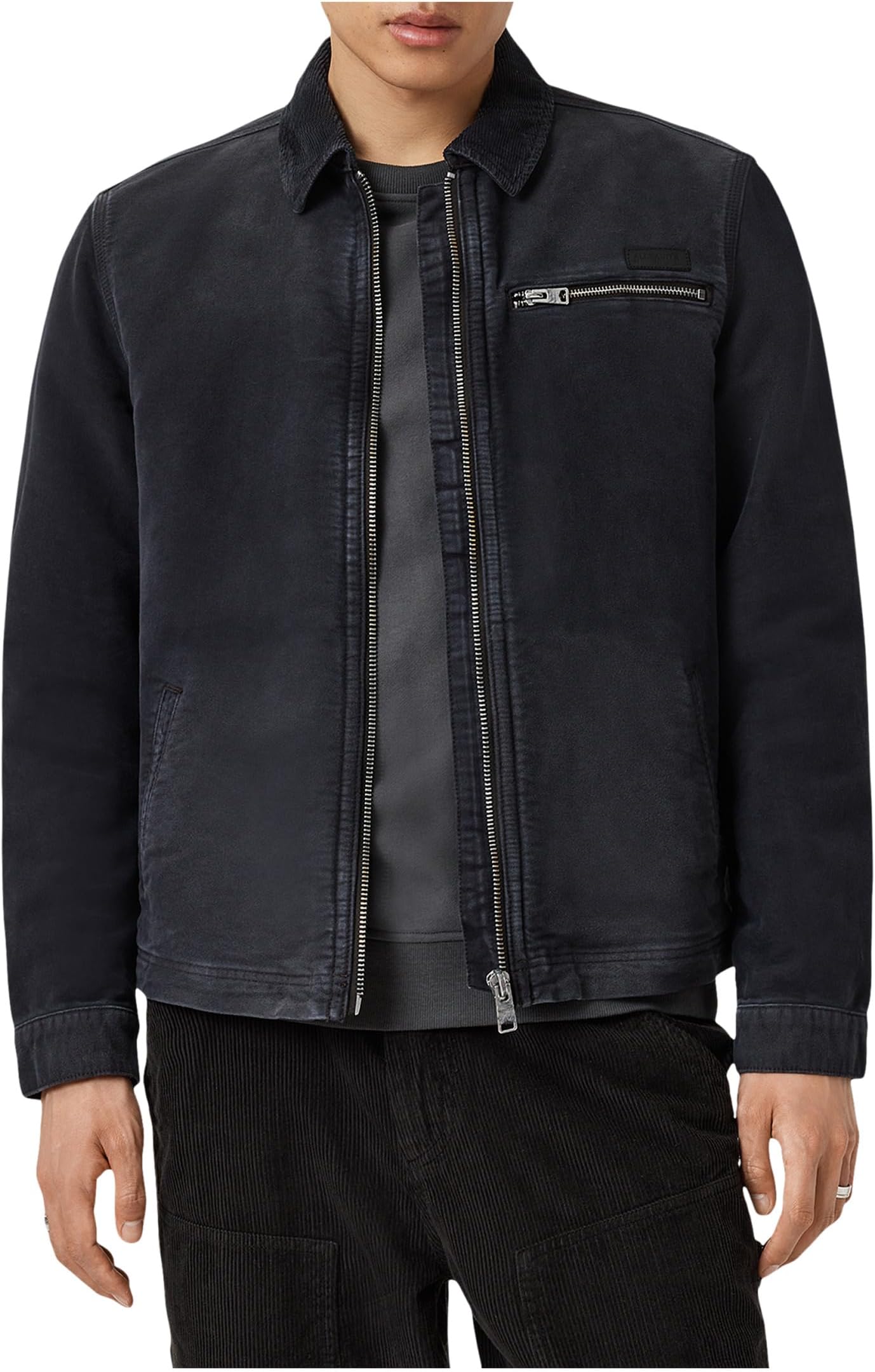 

Куртка AllSaints Rothwell Mskn Jacket, цвет Onyx Black