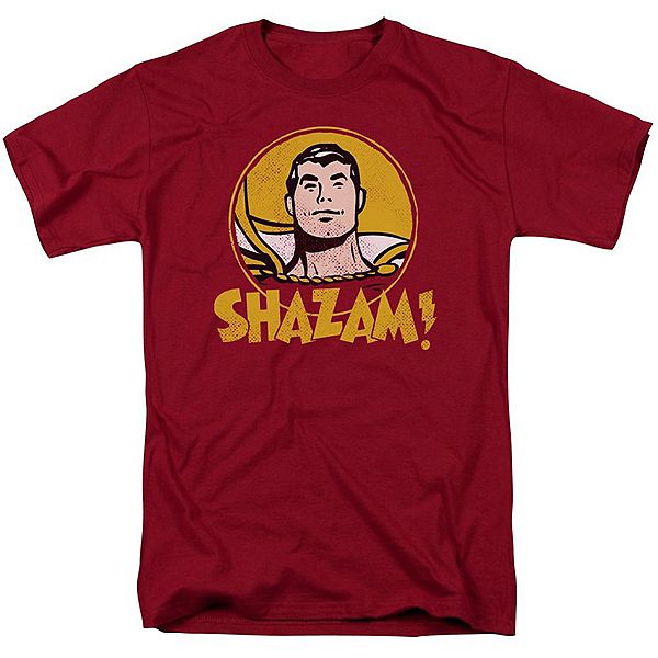 

Футболка с коротким рукавом Dc comics shazam circle Licensed Character