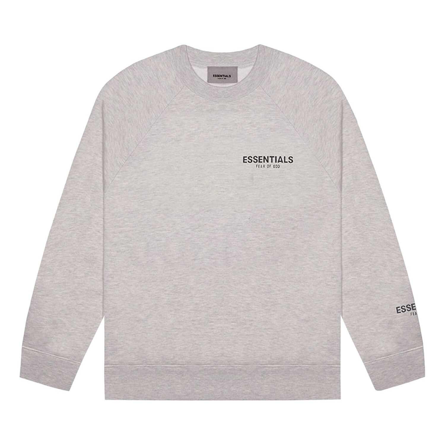 

Детский пуловер с круглым вырезом Fear of God Essentials, цвет Овсянка