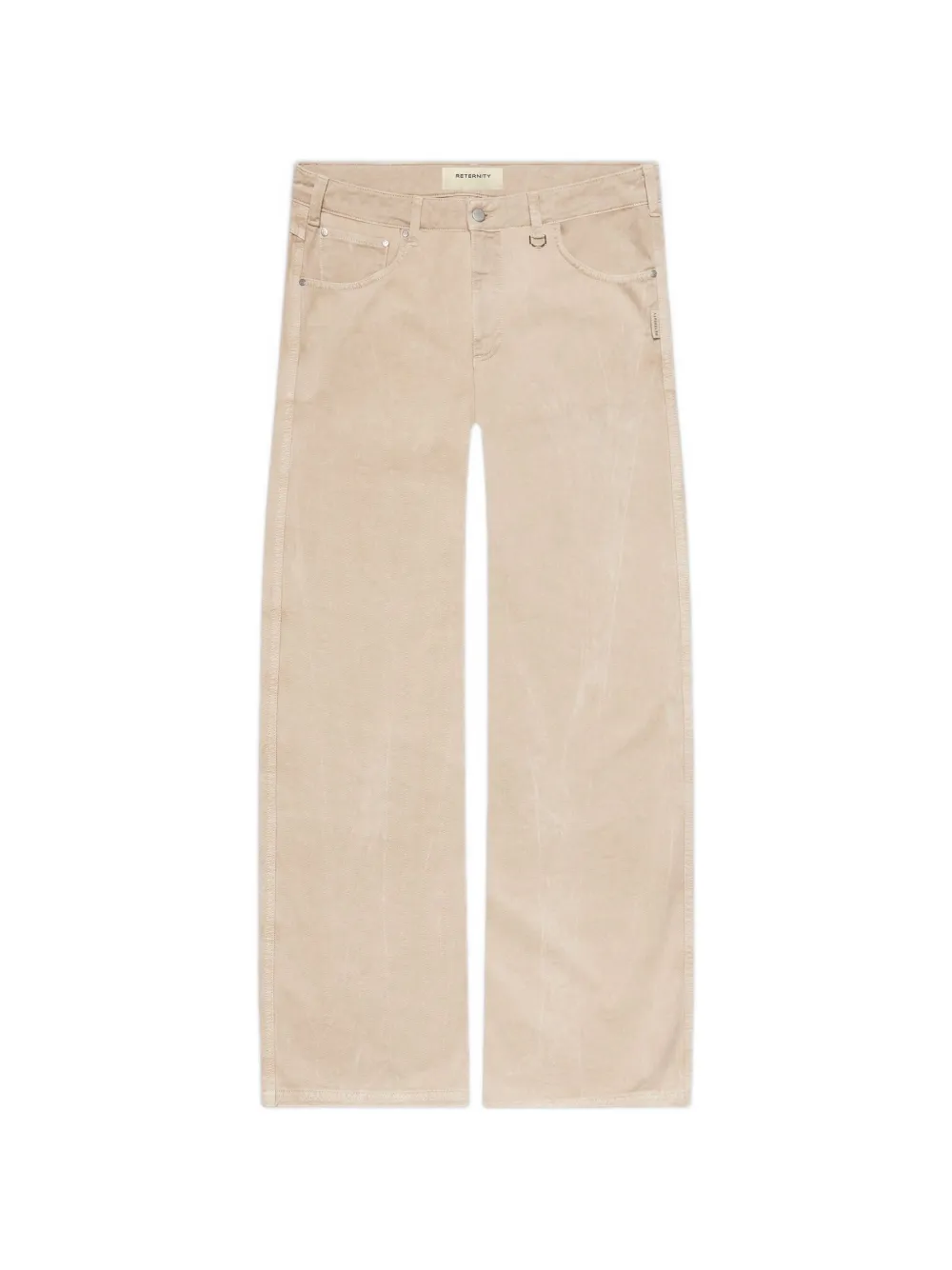 

Брюки из мятой ткани Reternity, бежевый