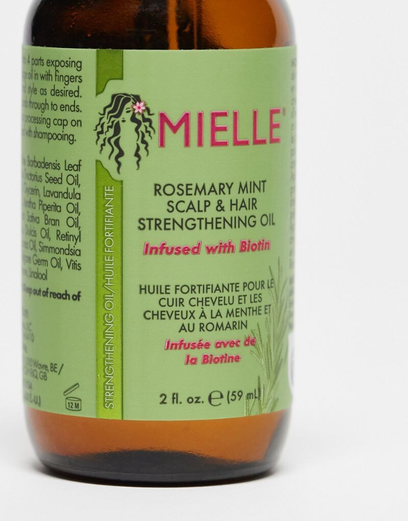 Масло для укрепления кожи головы и волос Mielle Rosemary Mint, 59 мл — фото 3