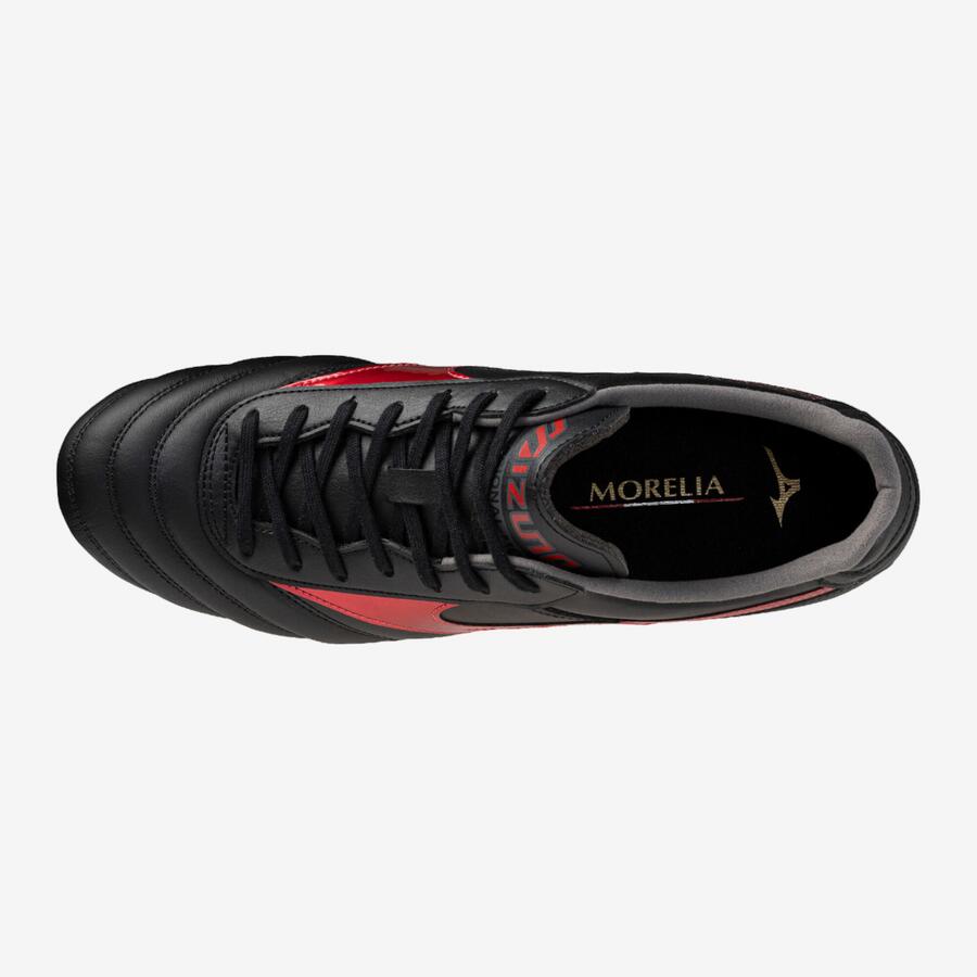 Женские/мужские футбольные бутсы MG/AG - Mizuno Morelia II PRO — фото 3