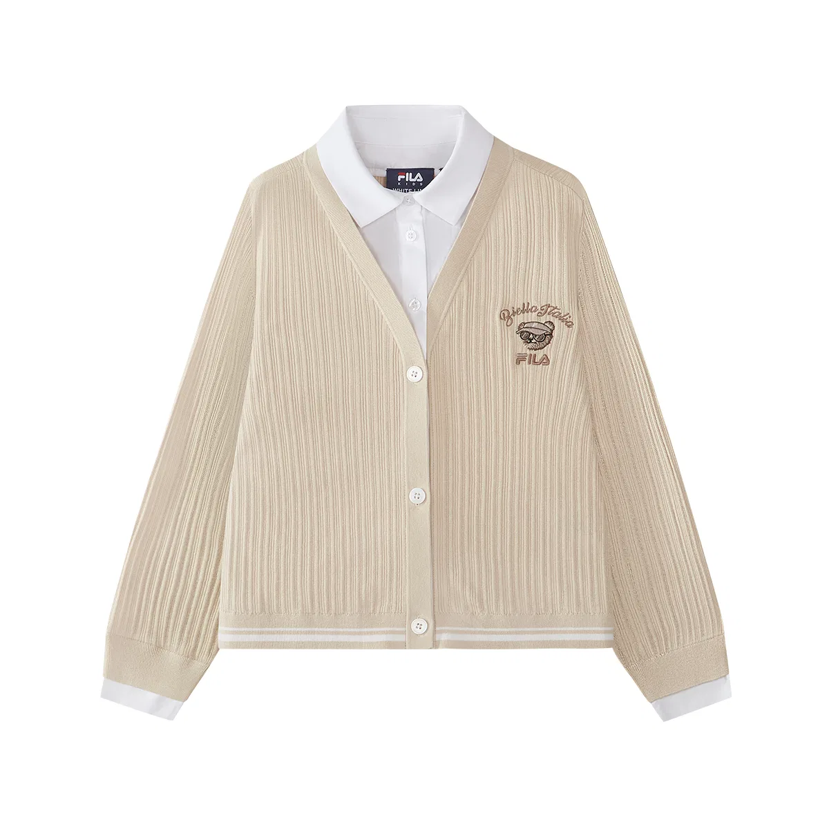 Свитер FILA KIDS Yellow Snail