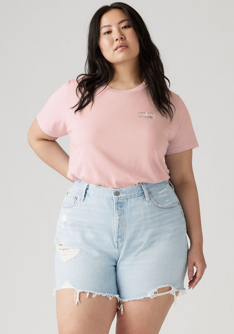 

Футболка Levi's Plus Shirt, розовый