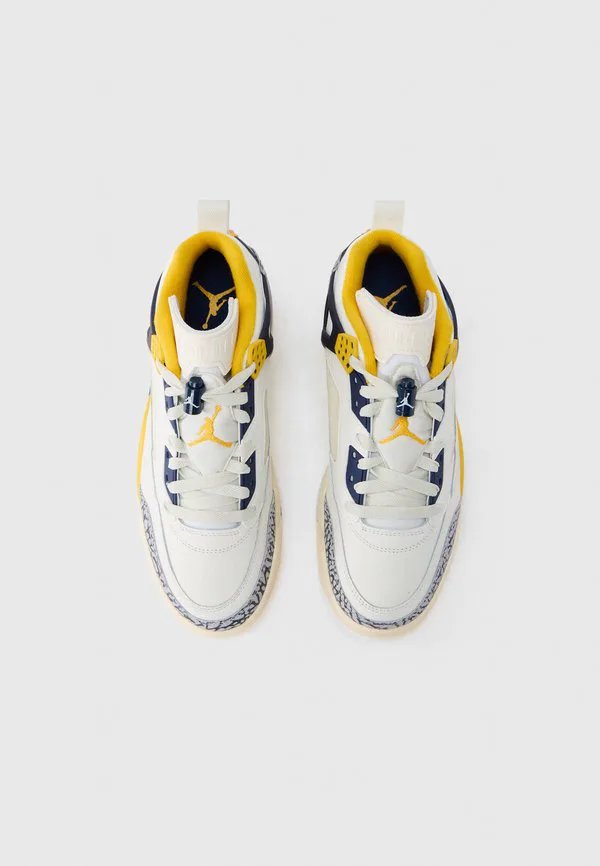 Кроссовки jordan spizike low Jordan, Sail/Gold-Coloured/Midnight Navy/Coconut Milk/Wolf Grey/Anthracite — фото 4