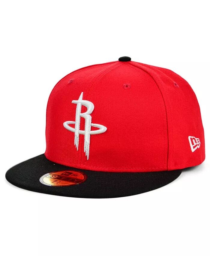 

Базовая двухцветная кепка Houston Rockets 59FIFTY New Era, красный
