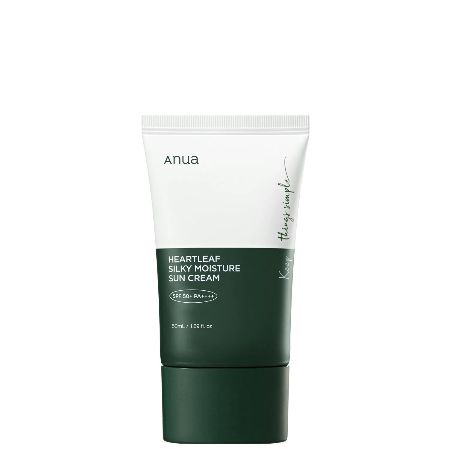 Солнцезащитный крем SPF 50 Silky Moisture, 50 мл Anua