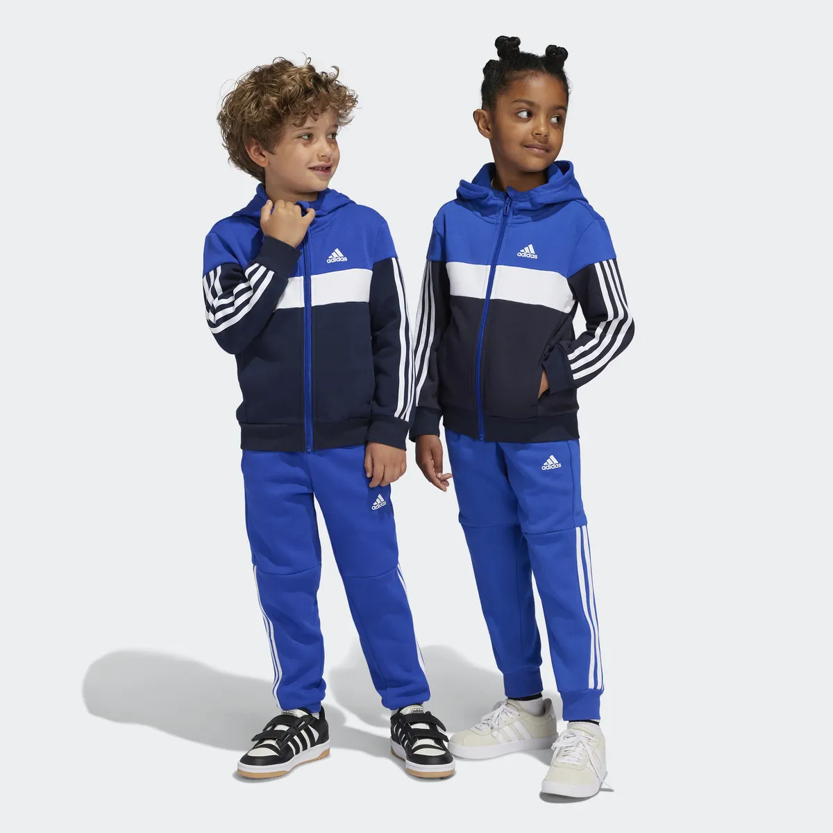 

Спортивный костюм Adidas Sportswear "LK 3S TIB FL TS" (2 шт.), синий