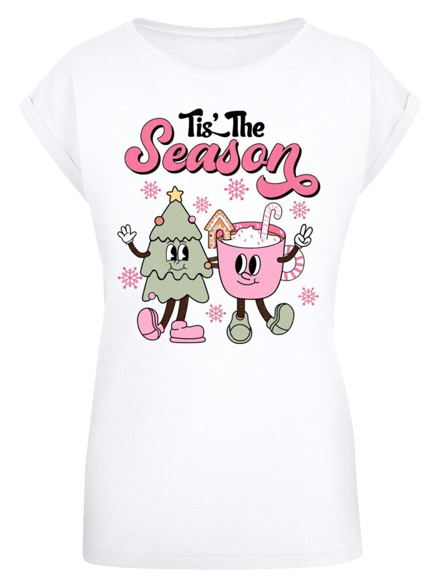 

Футболка F4NT4STIC Shirt Tis The Season Christmas Tree Cocoa, белый