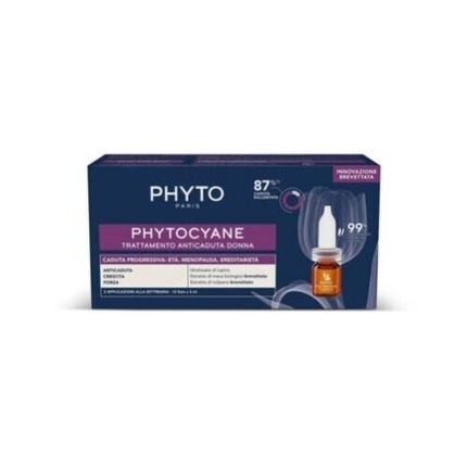 

Женский шампунь Phytocyane Anti-Hair Loss Progressive Woman Phyto 12 Vials