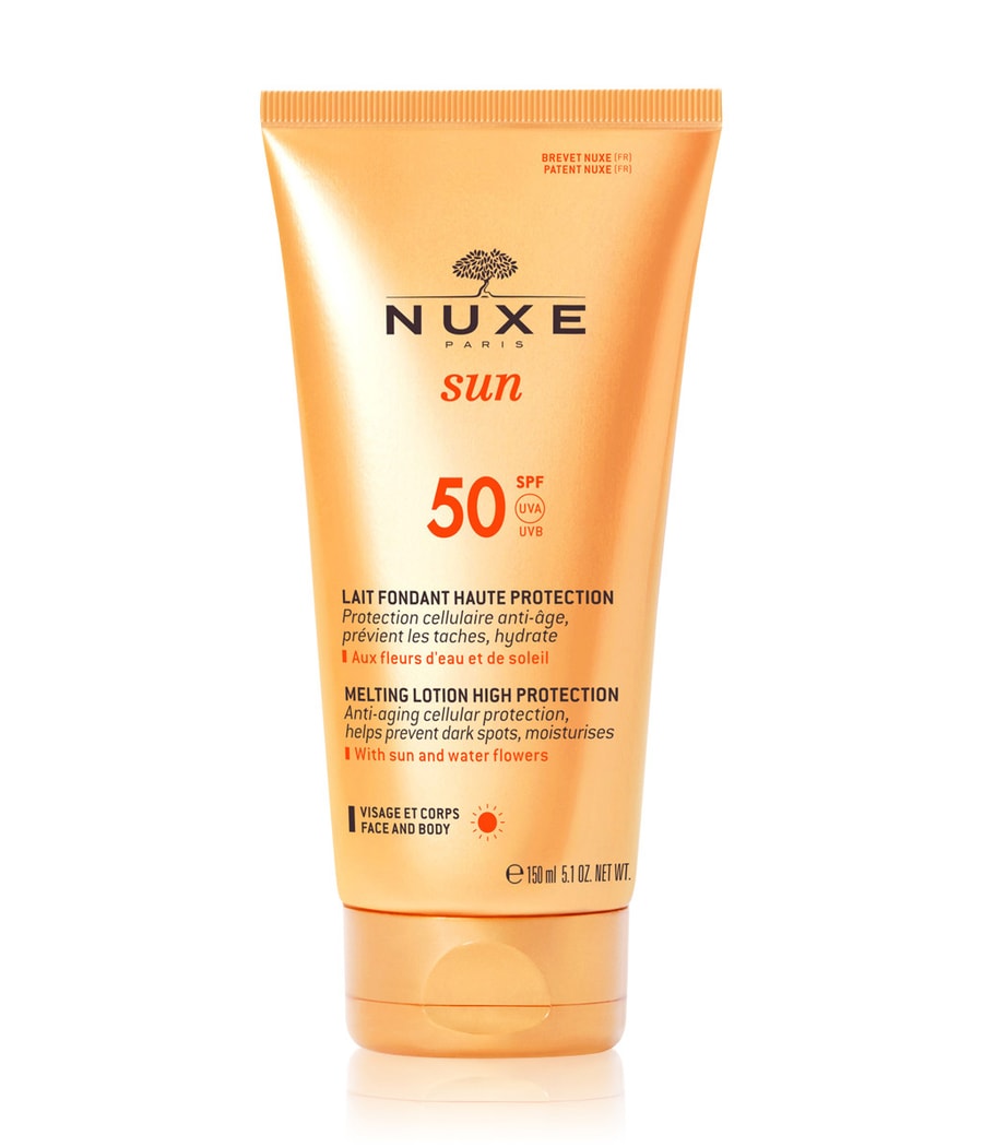 

Солнцезащитный крем NUXE Sun Gesicht und Körper LSF 50, 150 ml