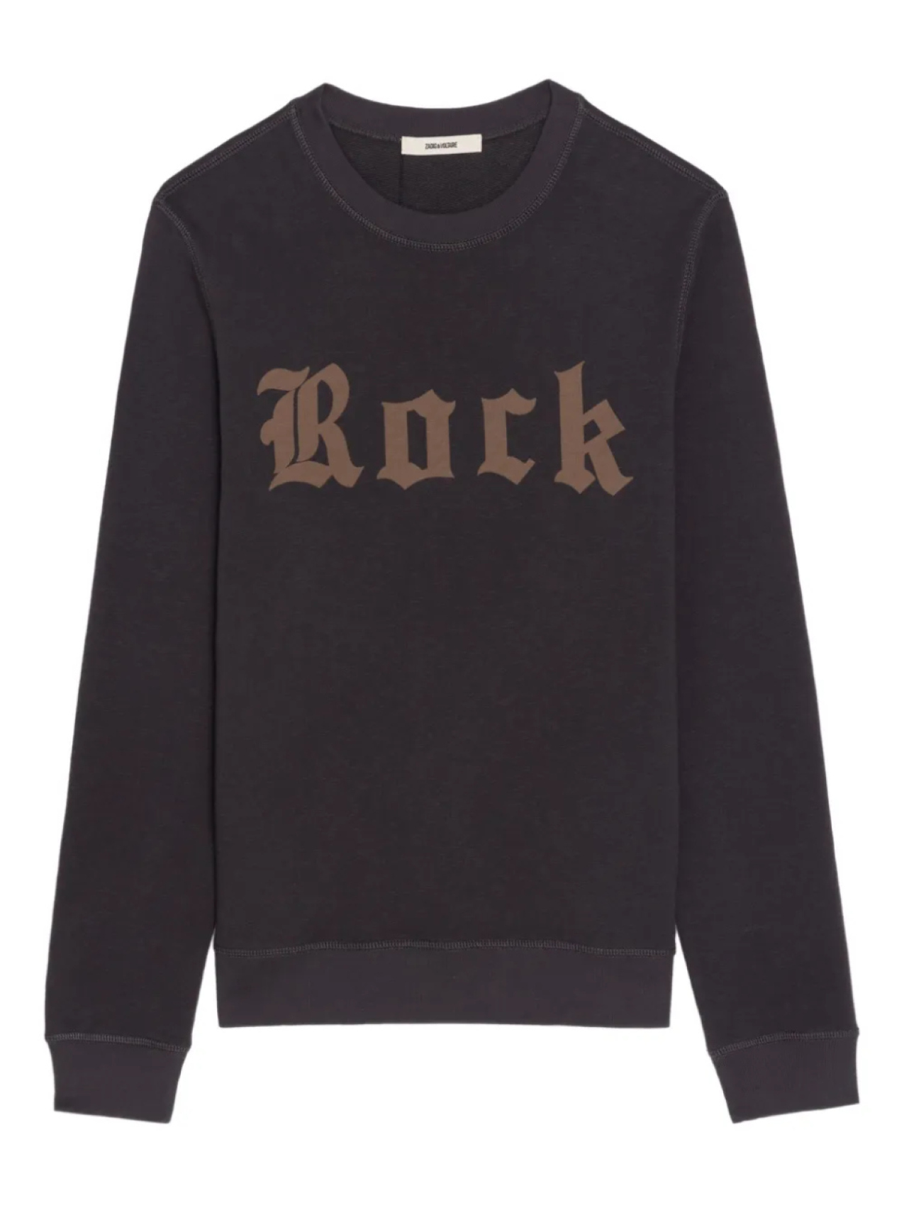 

Хлопковая толстовка Zadig&Voltaire Stony, серый
