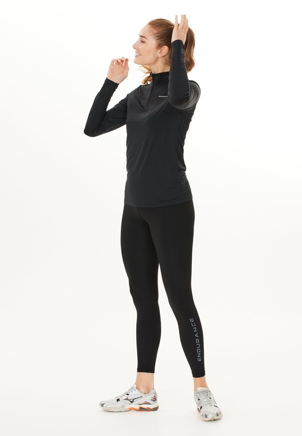 

Топ с длинными рукавами MIDLAYER JAELYN Endurance, цвет black