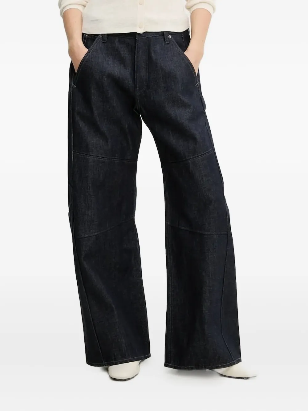 

Джинсы с разрезами G-Star RAW, синий