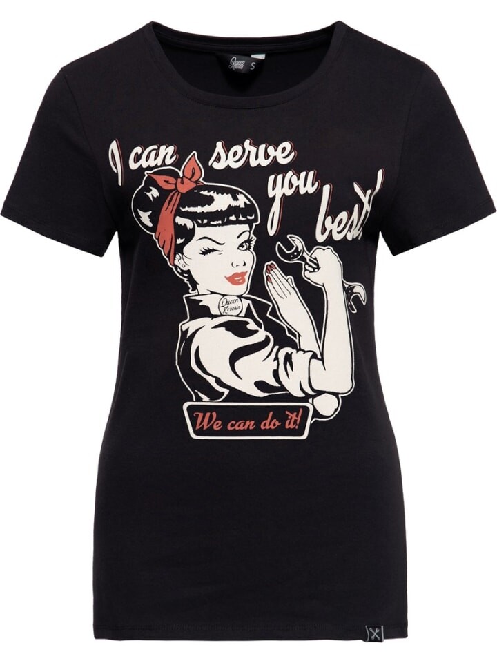 

Футболка Queen Kerosin Shirt, черный