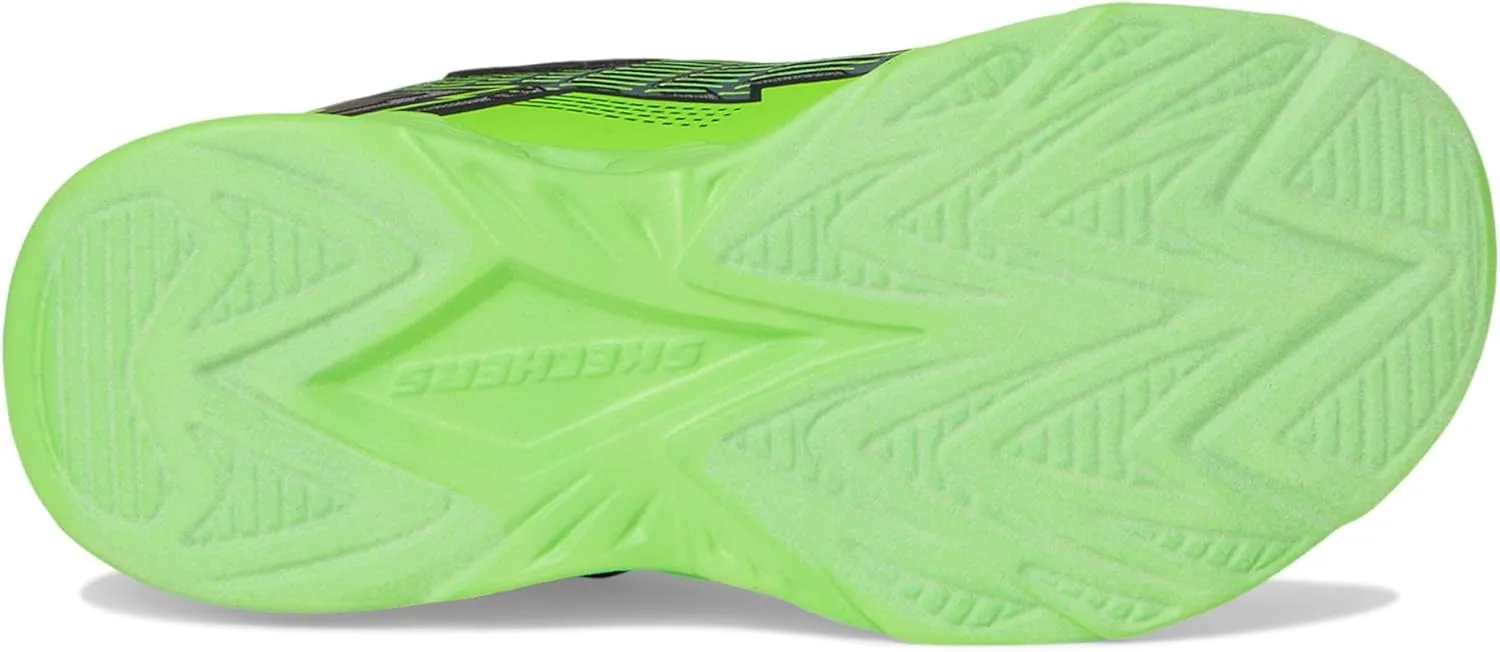 Детские кроссовки Skechers Hypno-Splash, черный/салатовый — фото 3
