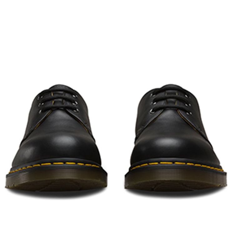 Ботинки Dr. Martens 1461 из кожи наппа, цвет «черный» — фото 3