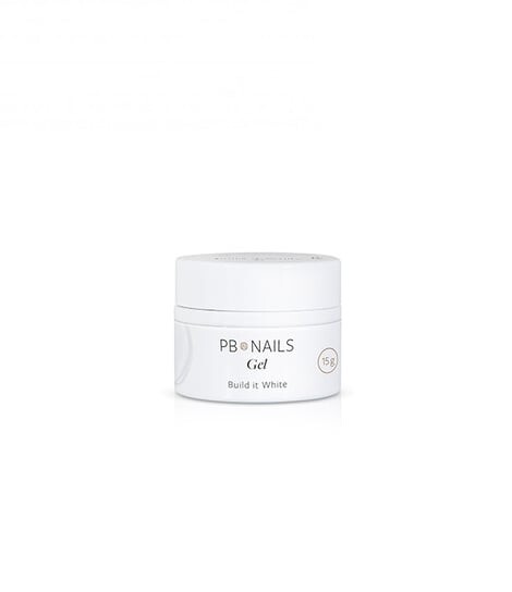 

Строительный френч-гель, Build It White, 15 г PB Nails