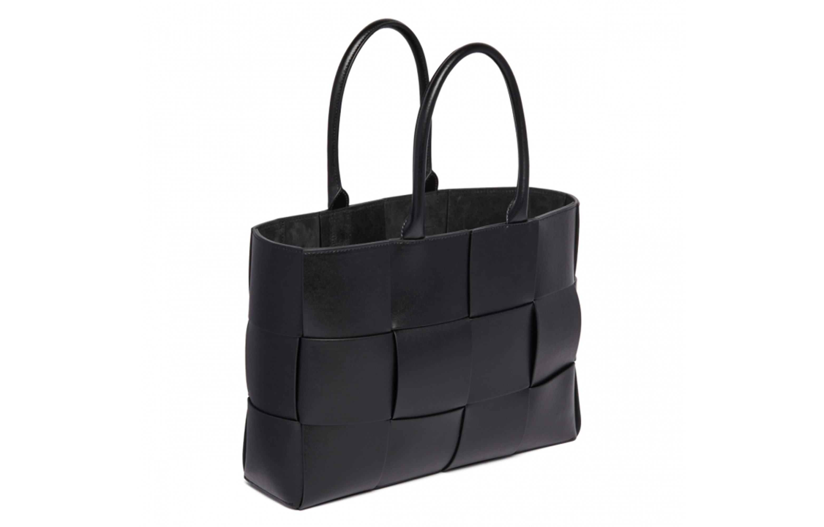 Bottega Veneta Кожаная сумка через плечо medium мужская black — фото 2
