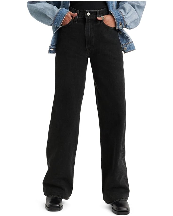 

Джинсы Levi's Premium Ribcage Wide Leg Jeans, цвет Rosie Posie