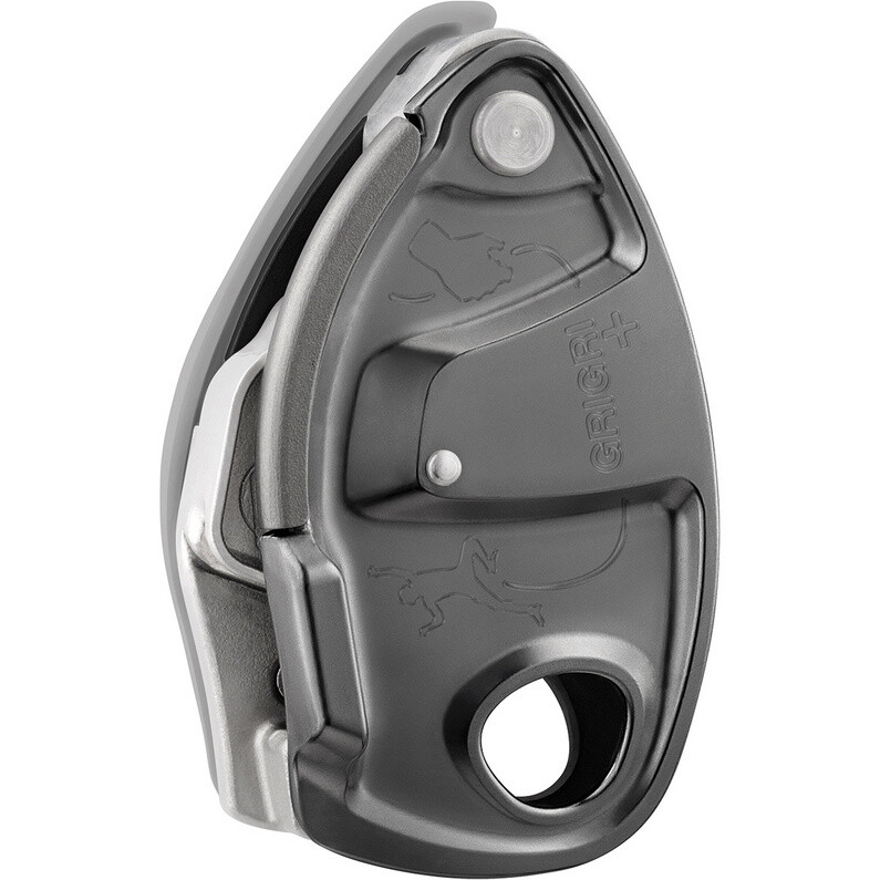 

Григри + предохранительное устройство Petzl, серый