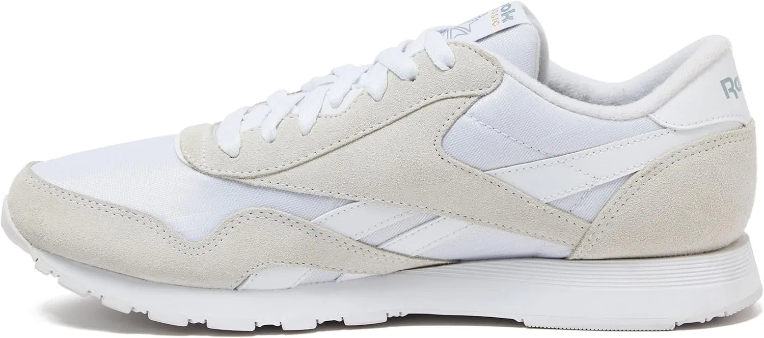 Мужские классические нейлоновые кроссовки Reebok, White Opulent Garden — фото 3