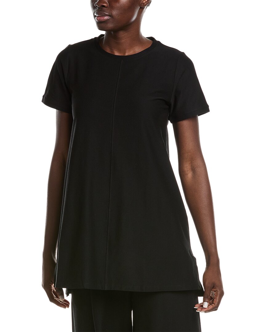 

Туника с круглым вырезом EILEEN FISHER, черный