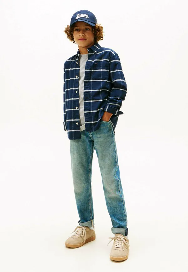 Современные джинсы прямого кроя Tommy Hilfiger, Vintage Worn