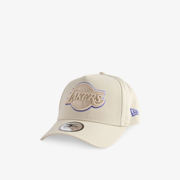 

Бейсболка 9Forty LA Lakers Outline из хлопкового твила New Era, бежевый