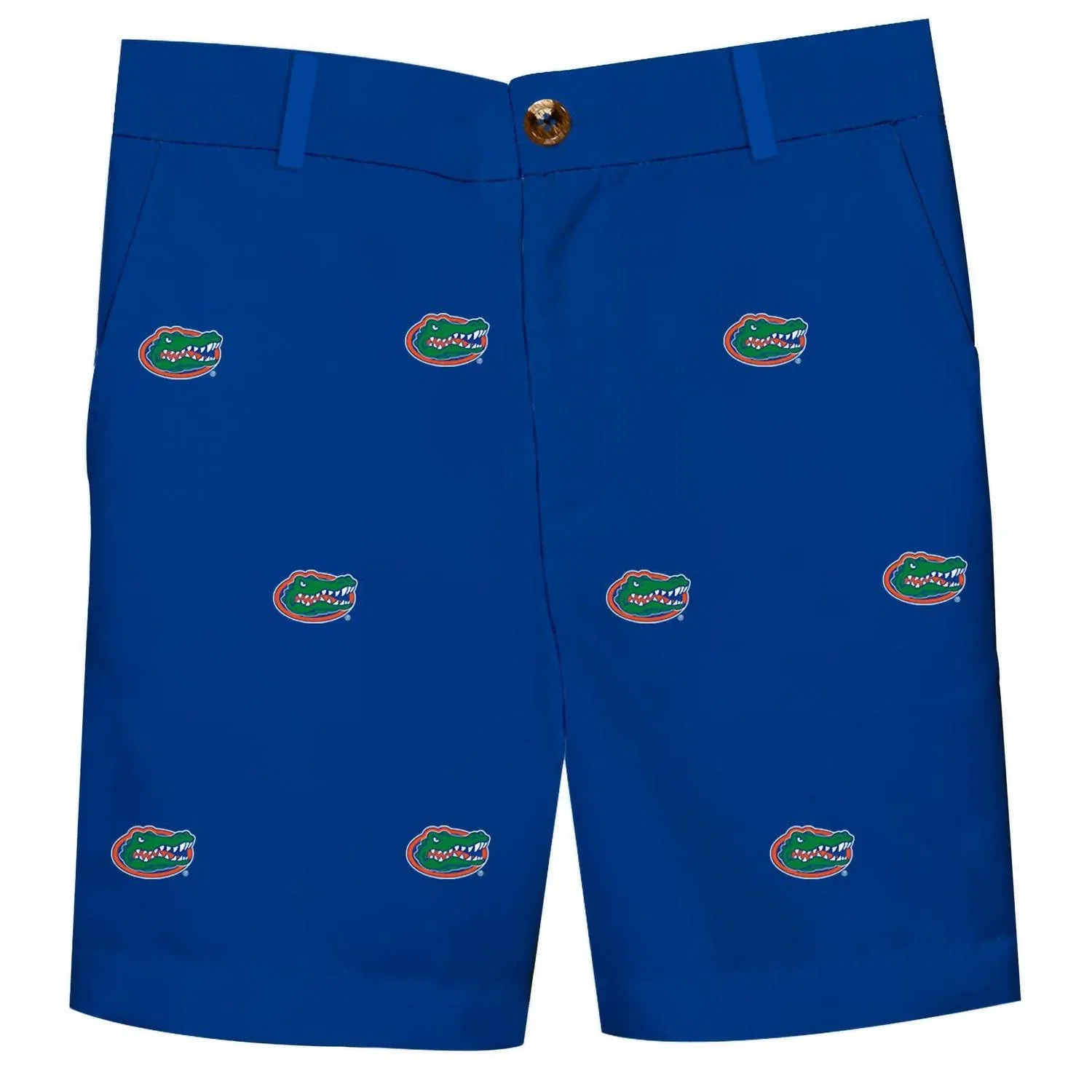Vive La Fete Детские структурированные шорты синего цвета с логотипом команды Florida Gators