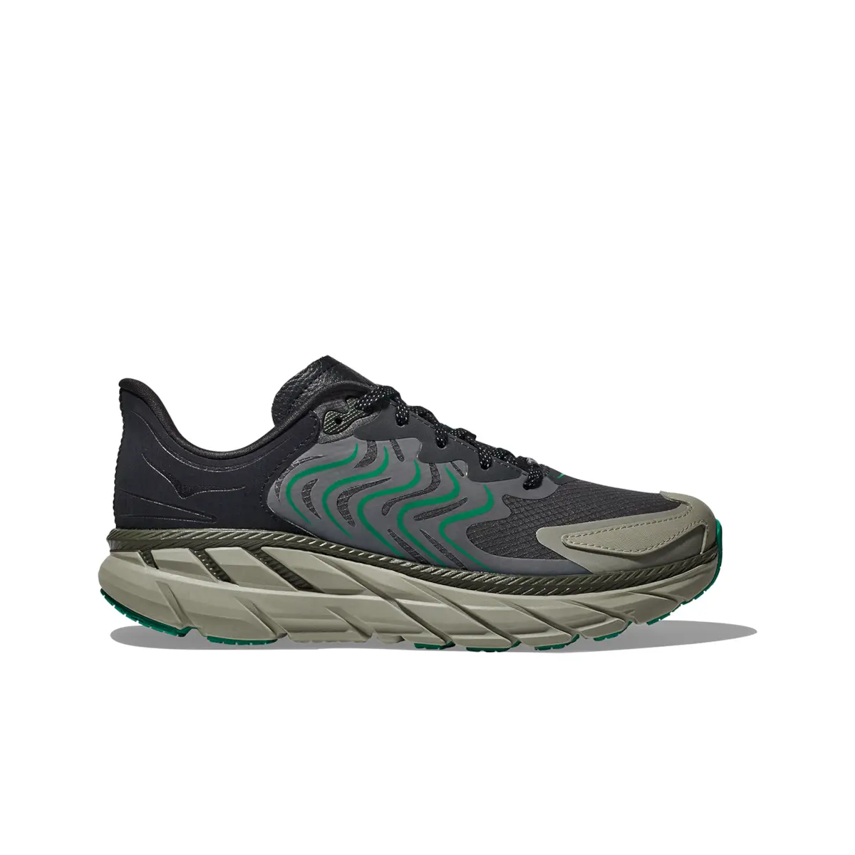 

Повседневные кроссовки унисекс Clifton Ls Ts Hoka, черный/серый