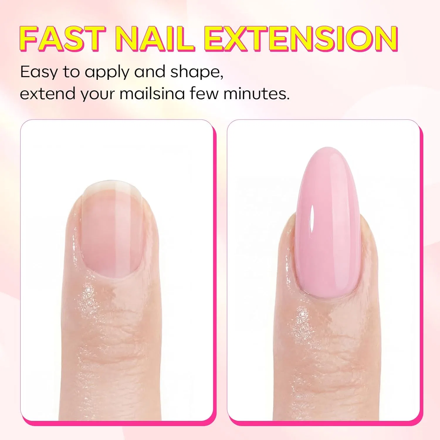 Акриловая пудра Makartt для наращивания ногтей, 56 г Makartt, Lightpink — фото 3