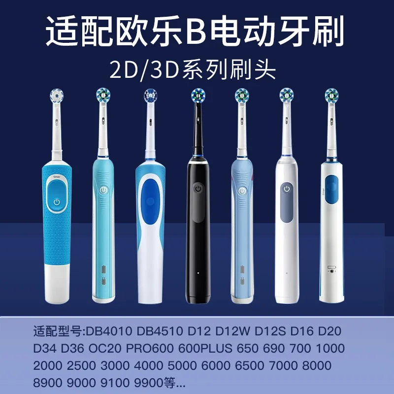 Сменные насадки для зубной щетки SICHENG, Multi-Angle Cleaning Set 8 Pcs — фото 2