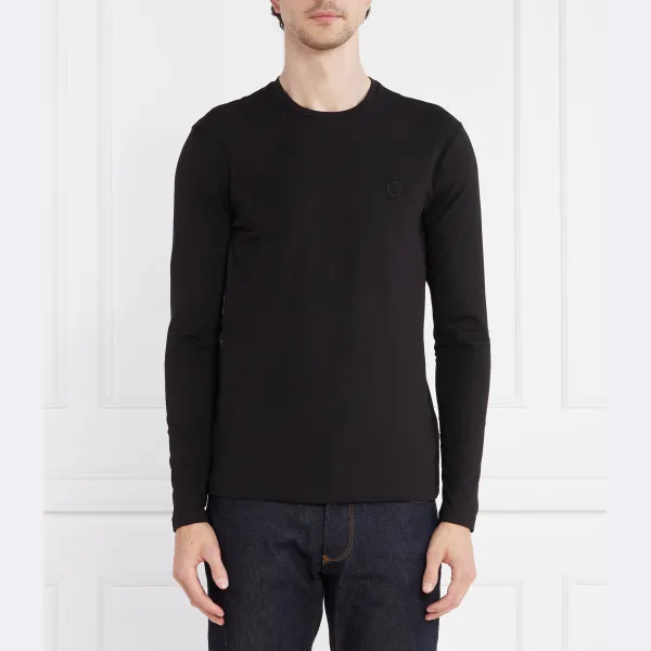 

Классический крой с длинным рукавом Trussardi, черный