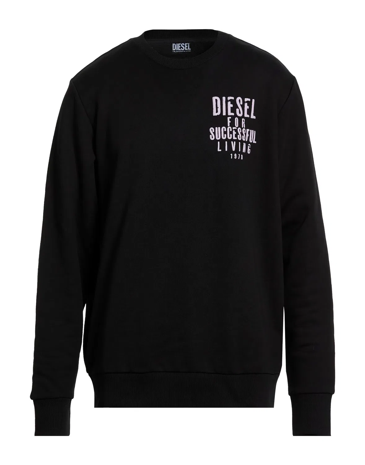 Свитшот с принтом DIESEL черный