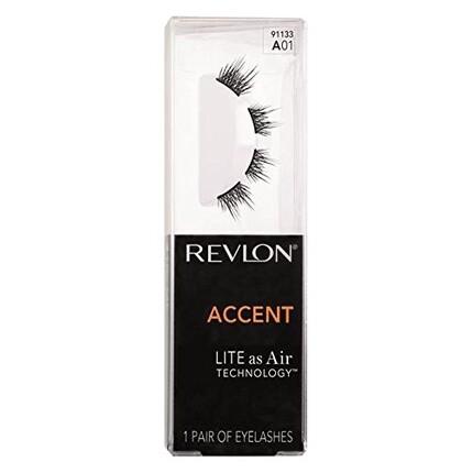 

Revlon Накладные ресницы Featherlite Accent 91133 черные 10 мм