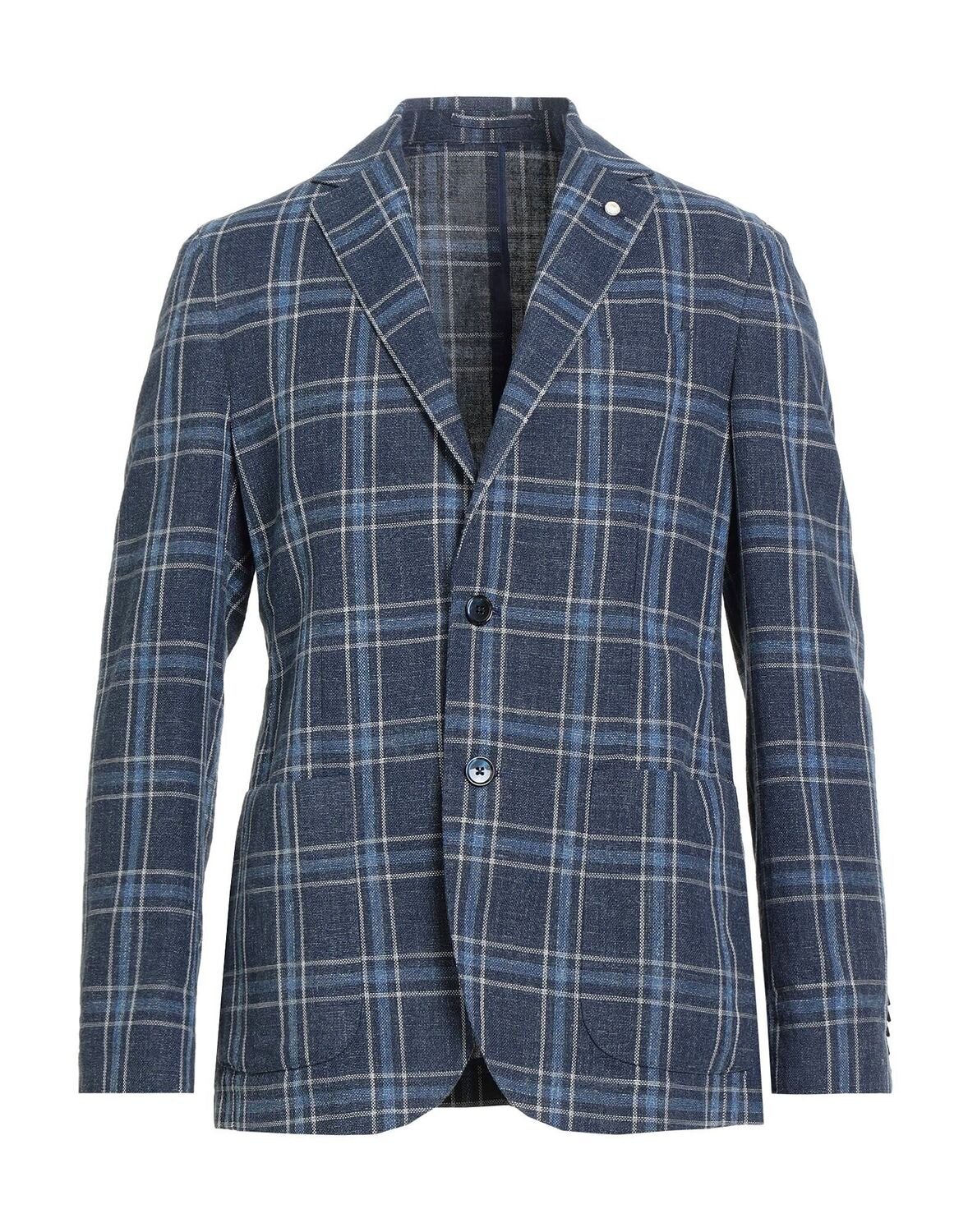 

Блейзер Luigi Bianchi Mantova, темно-синий